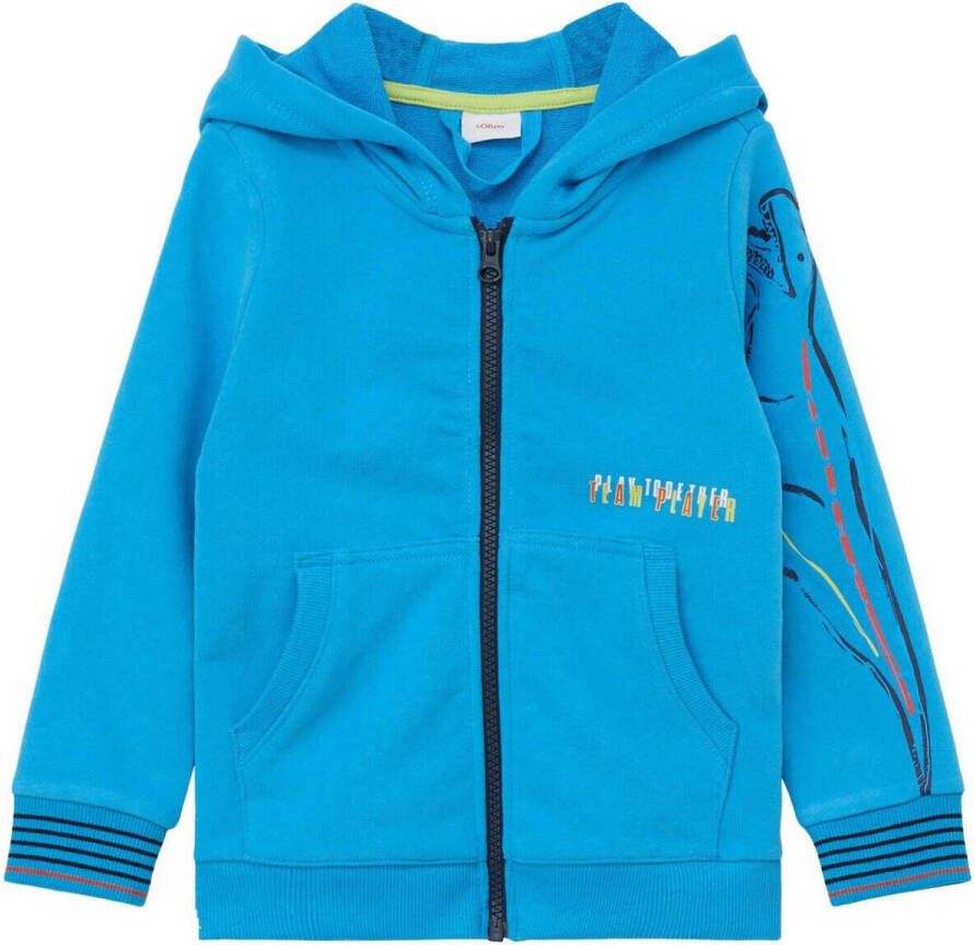 S.Oliver RED LABEL Sweatjack met motiefprint