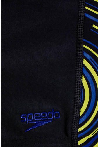 Speedo ECO EnduraFlex zwemboxer zwart geel Jongens Polyamide Printopdruk 116 - Foto 2