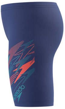 Speedo Medley Logo EnduraFlex zwemboxer donkerblauw oranje Sportzwemboxer Jongens Nylon - Foto 4