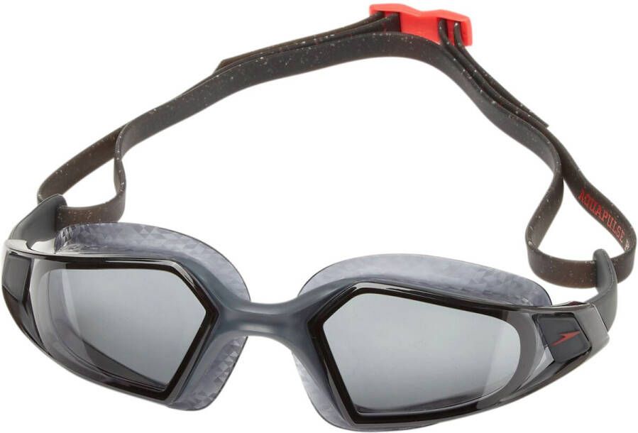 Speedo aquapulse pro duikbril grijs rood