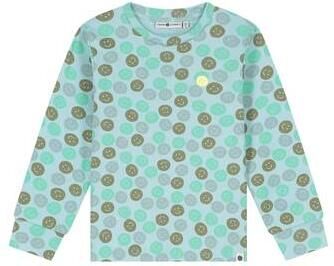 Stains&Stories pyjama met print lichtblauw groen Jongens Katoen Ronde hals - Foto 3