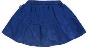 Stains&Stories rok helderblauw Meisjes Katoen Effen 104