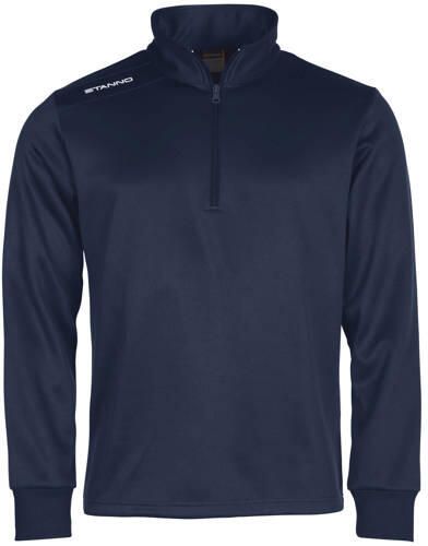 Stanno Field Half Zip Top donkerblauw Sport t-shirt Polyester Opstaande kraag