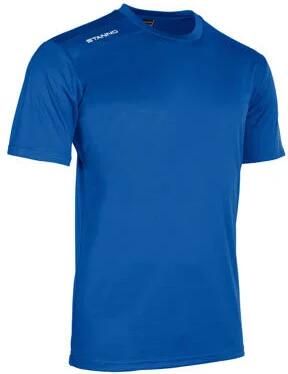 Stanno junior voetbalshirt blauw Sport t-shirt Polyester Ronde hals 164