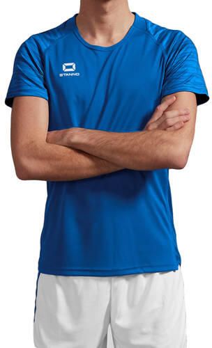 Stanno Junior voetbalshirt Bolt blauw Sport t-shirt Polyester Ronde hals