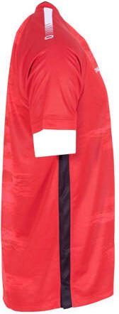 Stanno junior voetbalshirt rood zwart Sport t-shirt Polyester Ronde hals 140 - Foto 3