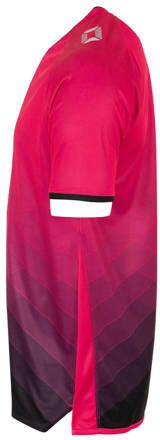 Stanno junior voetbalshirt roze zwart Sport t-shirt Polyester Ronde hals 164 - Foto 2