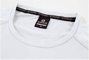 Stanno junior voetbalshirt wit Sport t-shirt Polyester Ronde hals 164 - Foto 3