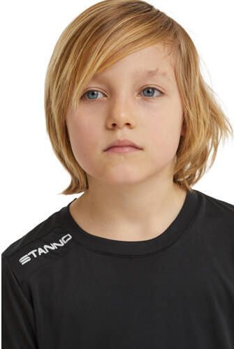 Stanno junior voetbalshirt zwart wit Sport t-shirt Polyester Ronde hals - Foto 2