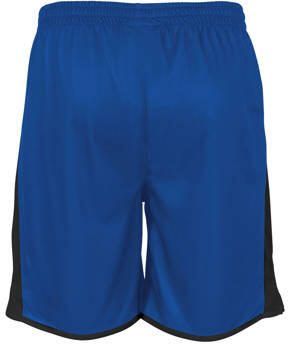 Stanno Junior voetbalshort Altius blauw zwart Sportbroek Polyester