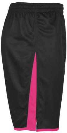 Stanno Junior voetbalshort Altius zwart roze Sportbroek Polyester 164 - Foto 2