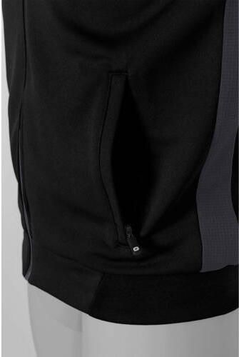Stanno Junior voetbaljack zwart antraciet Sportvest Polyester Opstaande kraag - Foto 2