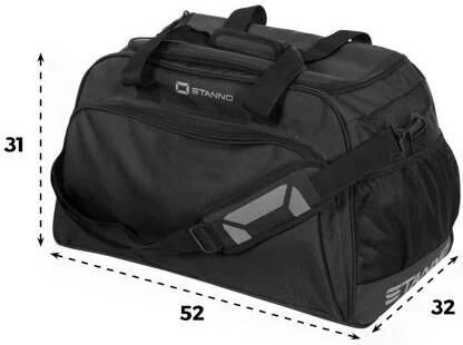 Stanno sporttas Merano 50L zwart Effen | Sporttas van - Foto 4