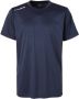 Stanno junior voetbalshirt donkerblauw Sport t-shirt Polyester Ronde hals 152 - Thumbnail 1