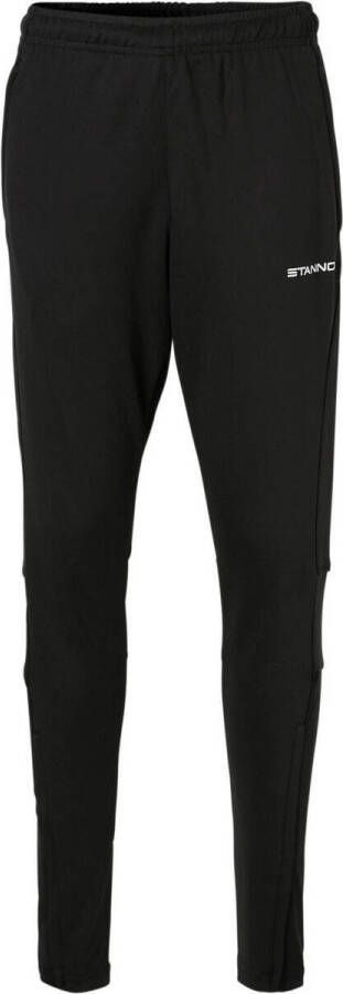 Stanno Junior Centro Fitted Pants trainingsbroek zwart Sportbroek Polyester 164