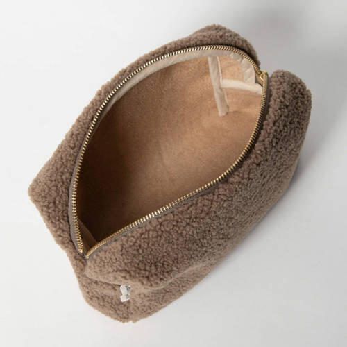 Studio Noos luieretui Teddy Pouch bruin Effen | Luieretui van - Foto 2