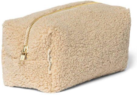 Studio Noos luieretui Teddy Pouch ecru Effen | Luieretui van
