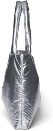 Studio Noos luiertas Puffy Mom Bag zilverkleurig Effen