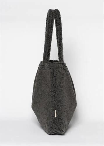 Studio Noos luiertas Teddy Mom Bag donkergrijs Effen - Foto 3