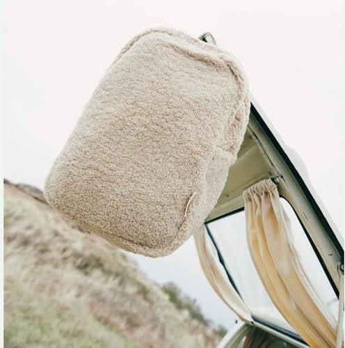 Studio Noos Rugzak Ecru teddy mini rugzak voor ers zacht praktisch - Foto 4