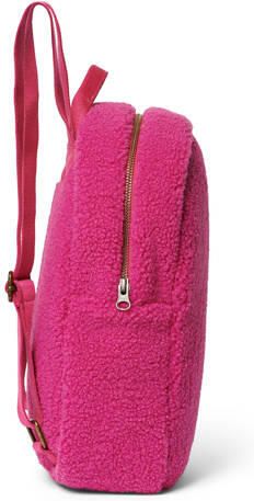 Studio Noos rugzak Teddy Mini backpack fuchsia Roze Effen