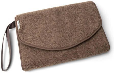 Studio Noos verschoonmat Teddy Changing Mat bruin Verschoonmatje Effen