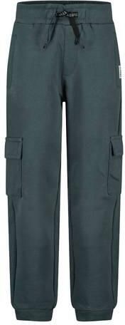 Sturdy loose fit cargobroek donkerblauw Jongens Sweat Effen - Foto 2