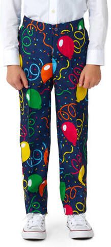 Suitmeister kostuum met stropdas donkerblauw groen rood Multi Jongens Polyester Klassieke kraag - Foto 3