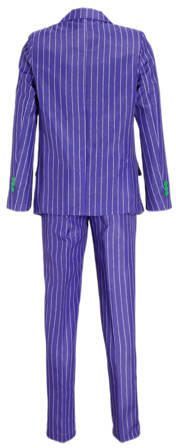 Suitmeister kostuum The Joker™ paars wit Jongens Polyester Reverskraag 122 140 - Foto 4