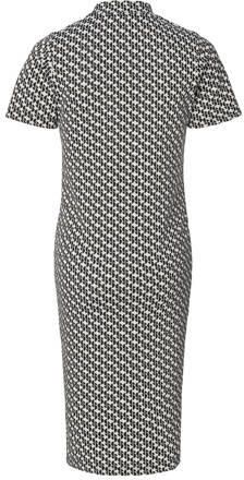 Supermom zwangerschapsjurk Farmville met all over print zwart wit Dames Polyester Ronde hals XXL - Foto 2