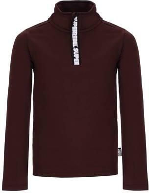 SuperRebel Dri-FIT skipully bruin Polyester Col Effen