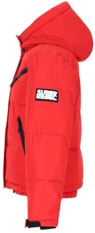 SuperRebel ski-jas rood Skijack Meisjes Polyester Capuchon Effen - Foto 2