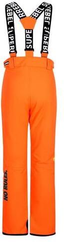 SuperRebel skibroek oranje Meisjes Polyester Effen