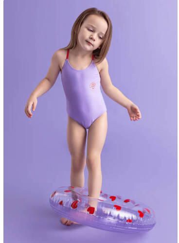 Swim Essentials badpak paars rood Meisjes Polyester Meerkleurig - Foto 2
