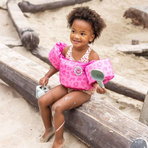 Swim Essentials puddle jumper Panterprint 2-6 jaar Zwemvest Roze - Foto 2