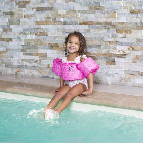 Swim Essentials puddle jumper Panterprint 2-6 jaar Zwemvest Roze - Foto 3