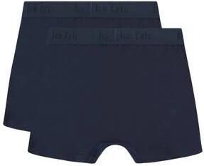 Ten Cate boxershort set van 2 donkerblauw Jongens Katoen Effen 122 128 - Foto 1