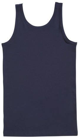 Ten Cate hemd donkerblauw Jongens Katoen Ronde hals Effen 146 152