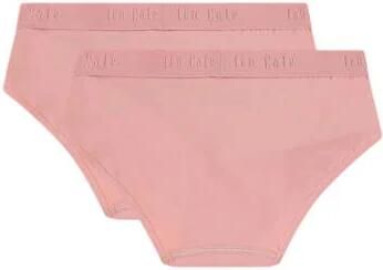 Ten Cate hipster set van 2 roze Slip Meisjes Stretchkatoen Effen 170-176