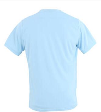 The Indian Maharadja sportshirt Kadiri lichtblauw Sport t-shirt Polyester Ronde hals - Foto 2