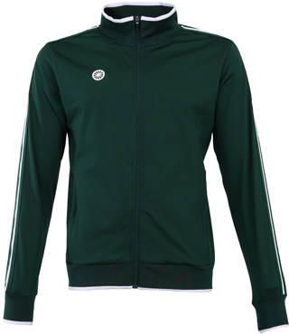The Indian Maharadja trainingsjack Kadiri groen Sportvest Polyester Opstaande kraag