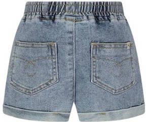 The New Chapter baby denim short Jip classic denim Korte broek Blauw Stretchdenim 110 - Foto 3