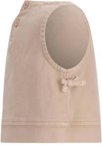 The New Chapter mouwloze top zand Beige Meisjes Stretchkatoen Ronde hals - Foto 3
