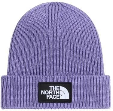 The North Face Cuffed Beany muts paars Acryl Effen