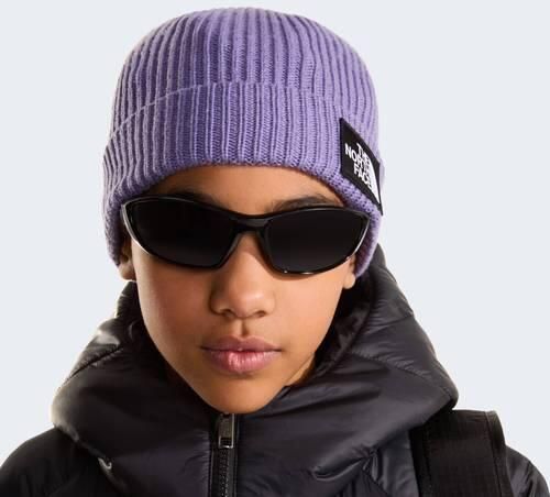 The North Face Cuffed Beany muts paars Acryl Effen - Foto 3