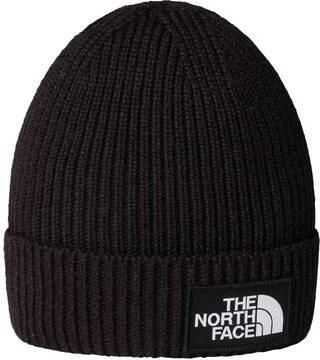 The North Face cuffed beany muts zwart Acryl Effen