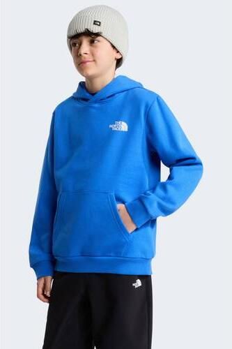 The North Face Evolution Box NSE sweater met backprint blauw Backprint