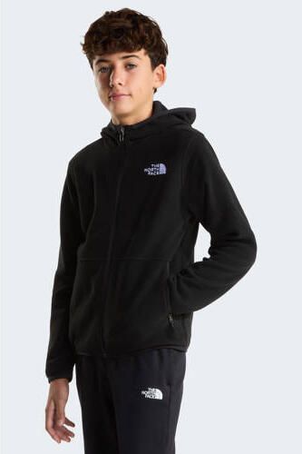 The North Face fleecevest zwart Polyester Opstaande kraag