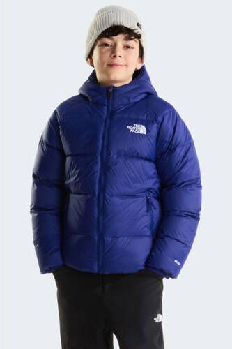 The North Face Hydrenalite jas blauw Nylon Capuchon Effen