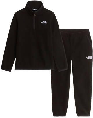 The North Face joggingpak met opstaande kraag zwart Effen